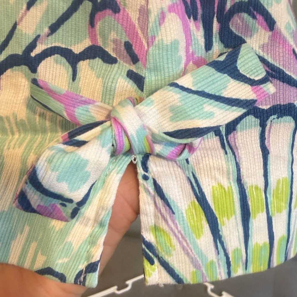 Lilly Pulitzer Multicolor Shell Print Kids Dress - Picture 8 of 15